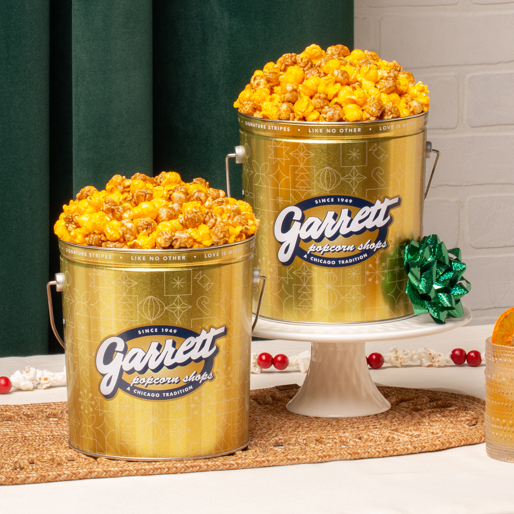 Holiday Popcorn Gift Set with Hot Cocoa CaramelCrisp Mix | Garrett